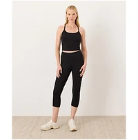 Pact Women's Organic Cotton On The Go-To Cropped Legging