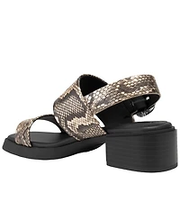 Aerosoles Women's Dove Low Heeled Square Toe Dress Sandals