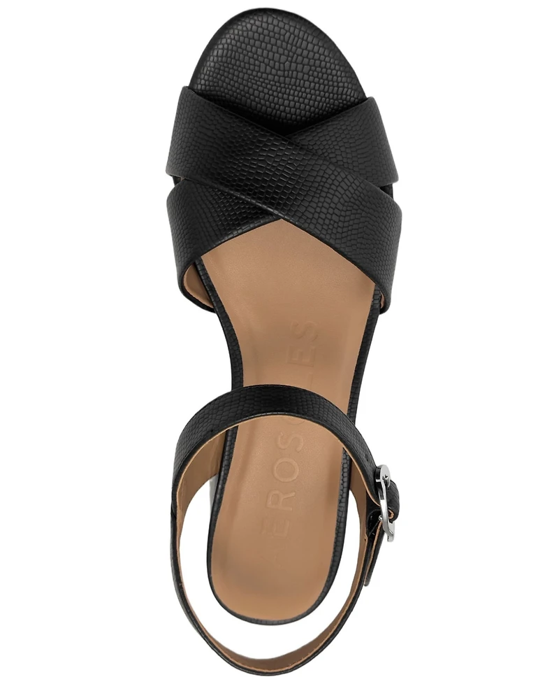 Aerosoles Women's Charlye Open Toe Platform Sandals