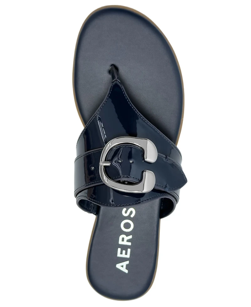 Aerosoles Women's Glitz Open Toe Flat Sandals