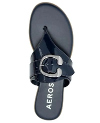 Aerosoles Women's Glitz Open Toe Flat Sandals