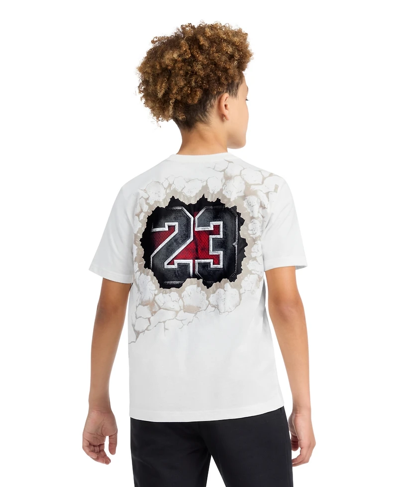 Jordan Boys 8-20 Graphic Print Crewneck T-Shirt
