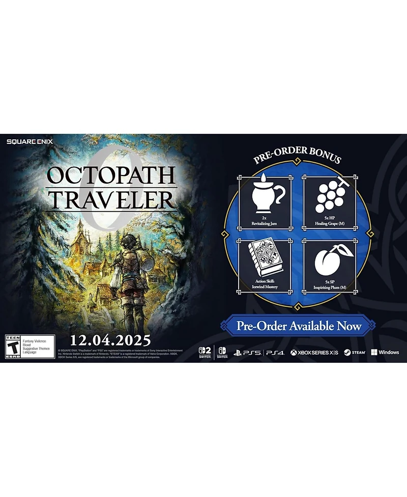 Square Enix Octopath Traveler 0 for Nintendo Switch