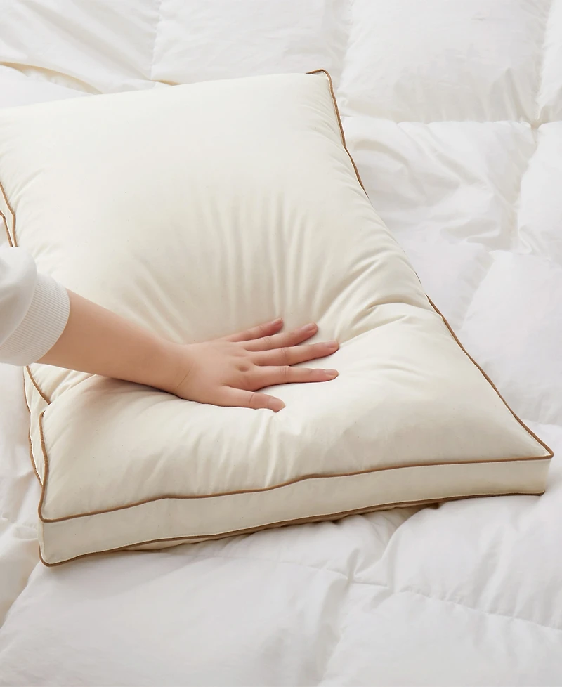 Unikome Down-Around Design Cotton Gusseted 2-Pack Pillows