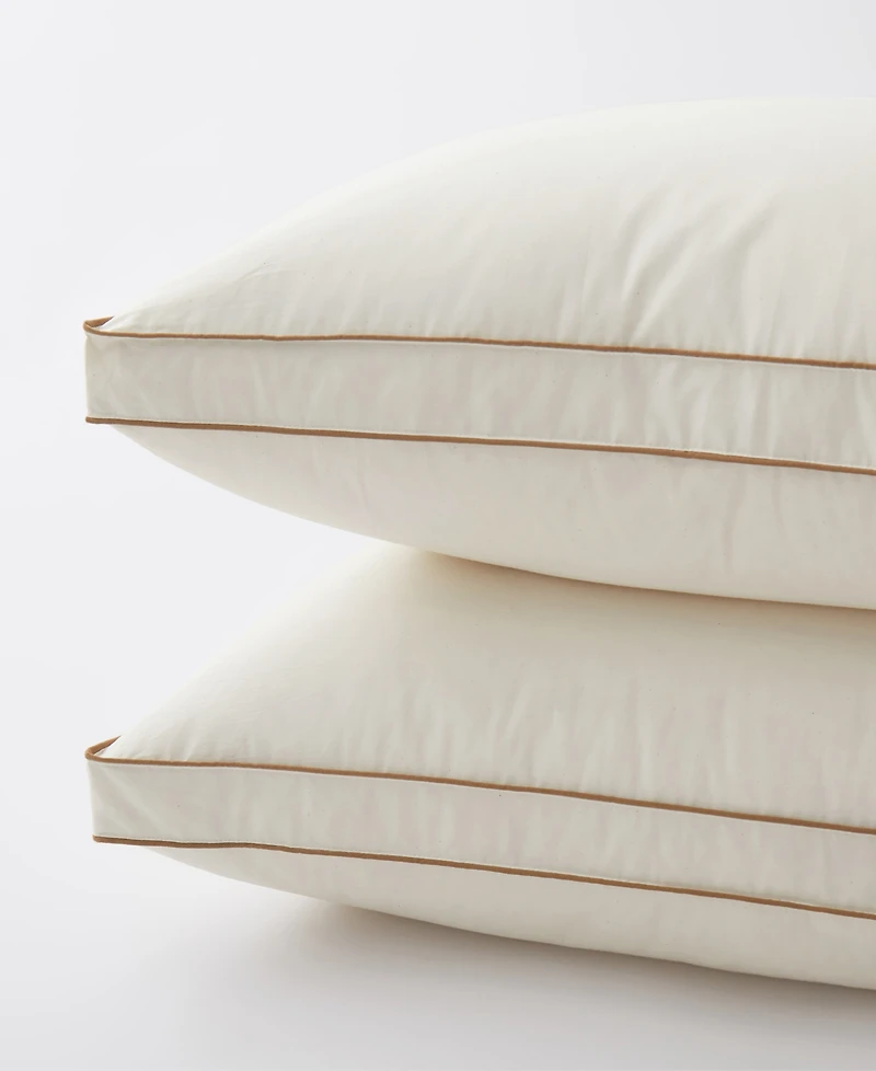 Unikome Down-Around Design Cotton Gusseted 2-Pack Pillows