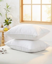 Unikome Down-Around Design Cotton 2-Pack Pillows
