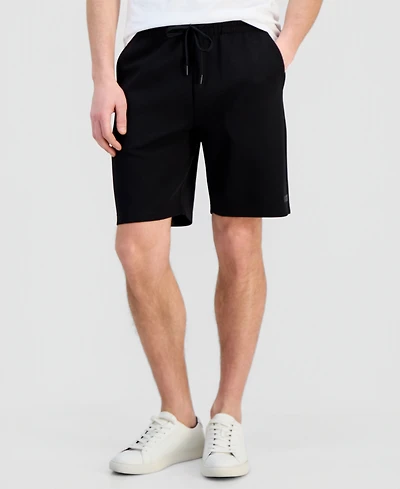 Karl Lagerfeld Paris Men's Ponte-Knit 8.5" Pull-On Shorts