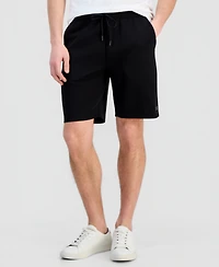 Karl Lagerfeld Paris Men's Ponte-Knit 8.5" Pull-On Shorts