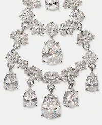 Givenchy Cubic Zirconia Shaky Chandelier Earrings