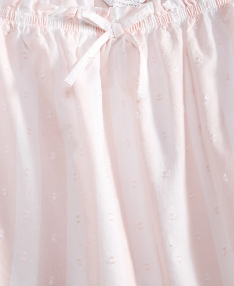 Women's Mother's Day Woven Stripe Pj Set, Created for Macy's