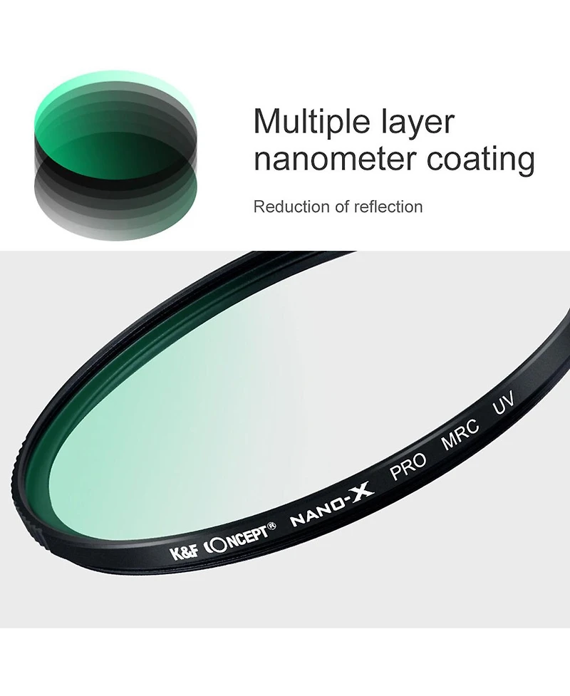 KandF Concept 95mm Nano-x Pro Mcuv Filter