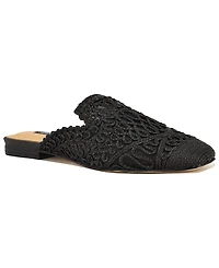 Nine West Women's Camella Woven Mules Flats