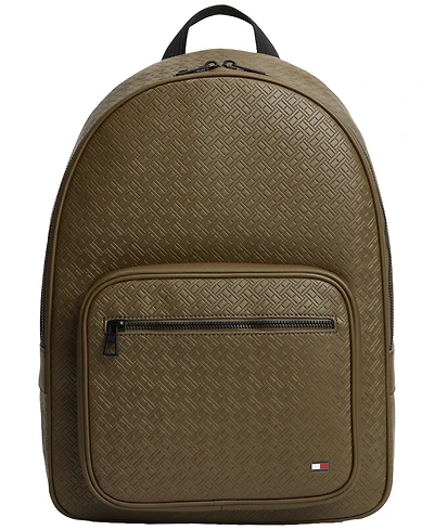 Tommy Hilfiger Men's Embossed Flag Backpack