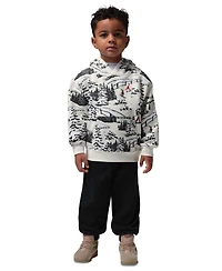 Jordan Boys Toddler 2T-4T 2-Piece Printed Hoodie and Jogger Pants Set