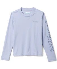 Columbia Big Girls Tidal Tee Long-Sleeve Graphic T-Shirt