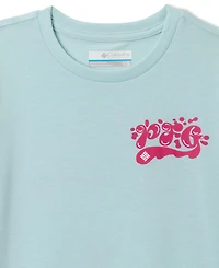 Columbia Girls' 7-16 Palm Waves Short-Sleeve T-Shirt