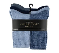 Gold Toe Men's 6-Pack Kensington Reinforced Short Crew Socks