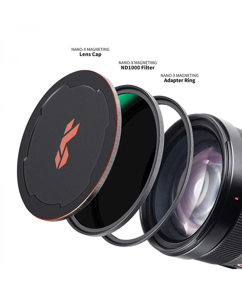 KandF Concept 67mm Nano-x Neutral Density ND1000 3.0 10-Stop Magnetic Filter