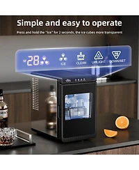 Cowsar Clear Ice Cube Maker, 3 Ice Cubes in 25 Min, for Whiskey