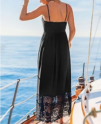 Cupshe Women's Just Being Dramatic Maxi Beach Dress