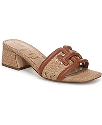 Sam Edelman Women's Waylon Block-Heel Slide Sandals