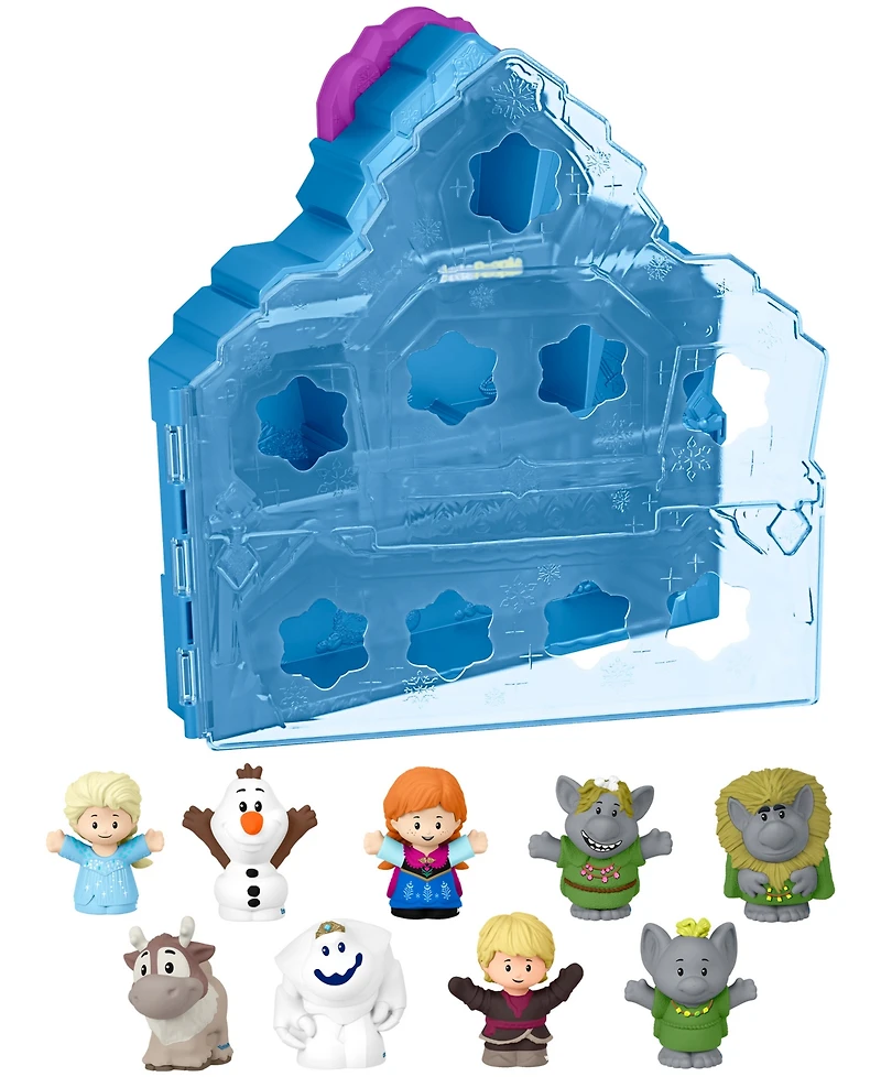 Fisher Price Disney Frozen Carry Along Castle Case Playset