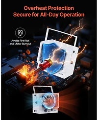 Electric Garage Heater 5000W Ceiling-Mount Shop Heater 3 Angles 240V