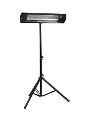 1500W Infrared Space Heater with 3 Heat Settings & Remote Control