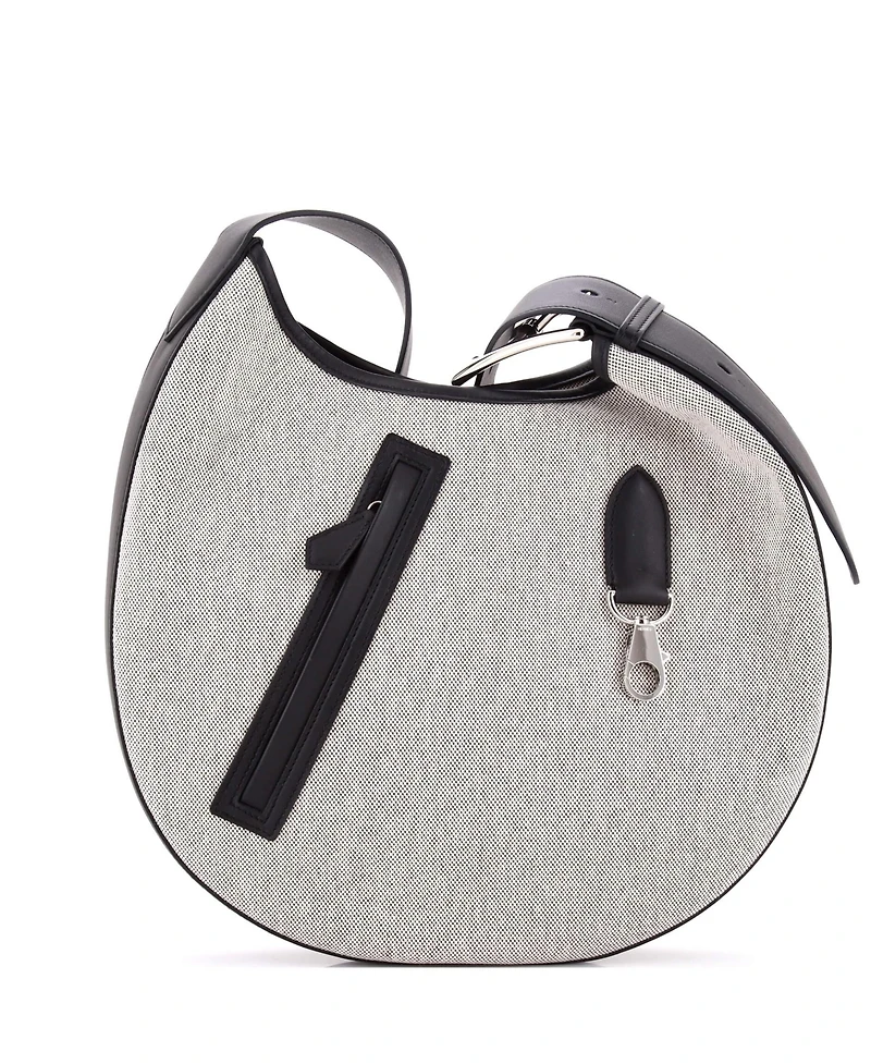 Pre-Owned HERMES Arcon Bag Toile and Leather