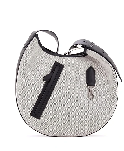 Pre-Owned HERMES Arcon Bag Toile and Leather