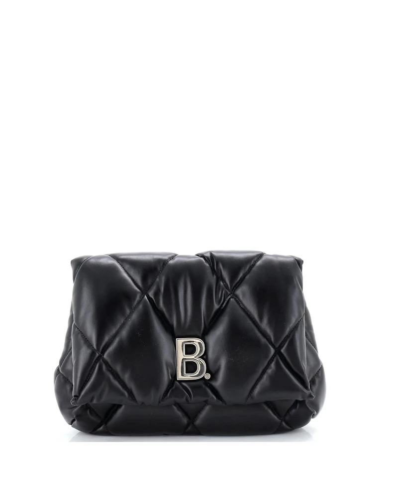 Pre-Owned Balenciaga Medium Touch Clutch Quilted Puffy Leather