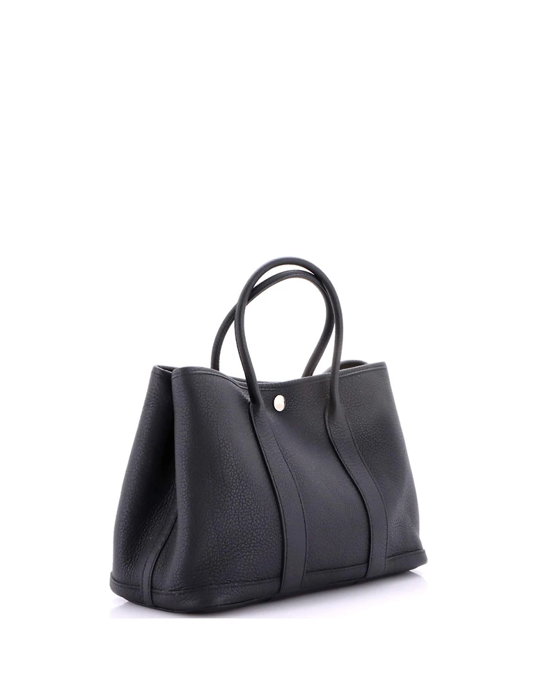Pre-Owned Hermes 30 Garden Party Tote Leather