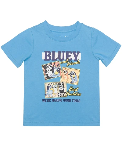 Bluey Boys' Toddler 2T-5T Good Times Short-Sleeve T-Shirt