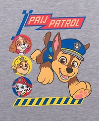 Paw Patrol Boys' Toddler 2T-5T T-Shirt and All-Over Print Shorts, 2-Piece Set