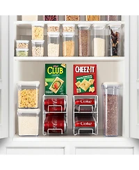 Sorbus 2 Pack Can Dispenser Rack - Holds 12 Standard Size 12oz Cans Each