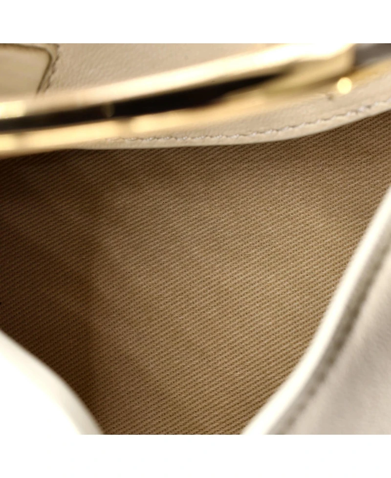 Pre-Owned Jacquemus Small Calino Ring Bag Leather