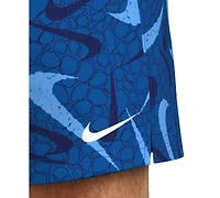 Nike Men's 7" All-Over Logo Print Volley Swim Shorts