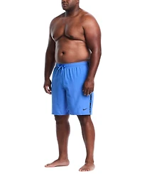 Nike Men's 9" Big & Tall Breaker Logo Tape Volley Swim Shorts