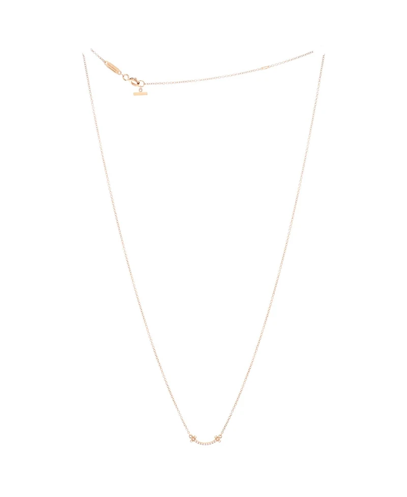 Pre-Owned Tiffany & Co T Smile Pendant Necklace