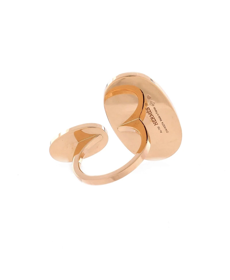 Pre-Owned Hermes Chaine d'Ancre Verso Ring