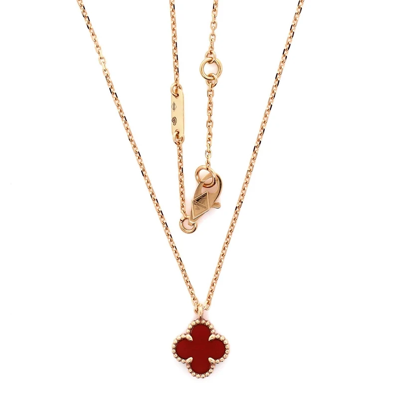 Pre-Owned Van Cleef & Arpels Sweet Alhambra Pendant Necklace