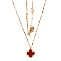 Pre-Owned Van Cleef & Arpels Sweet Alhambra Pendant Necklace