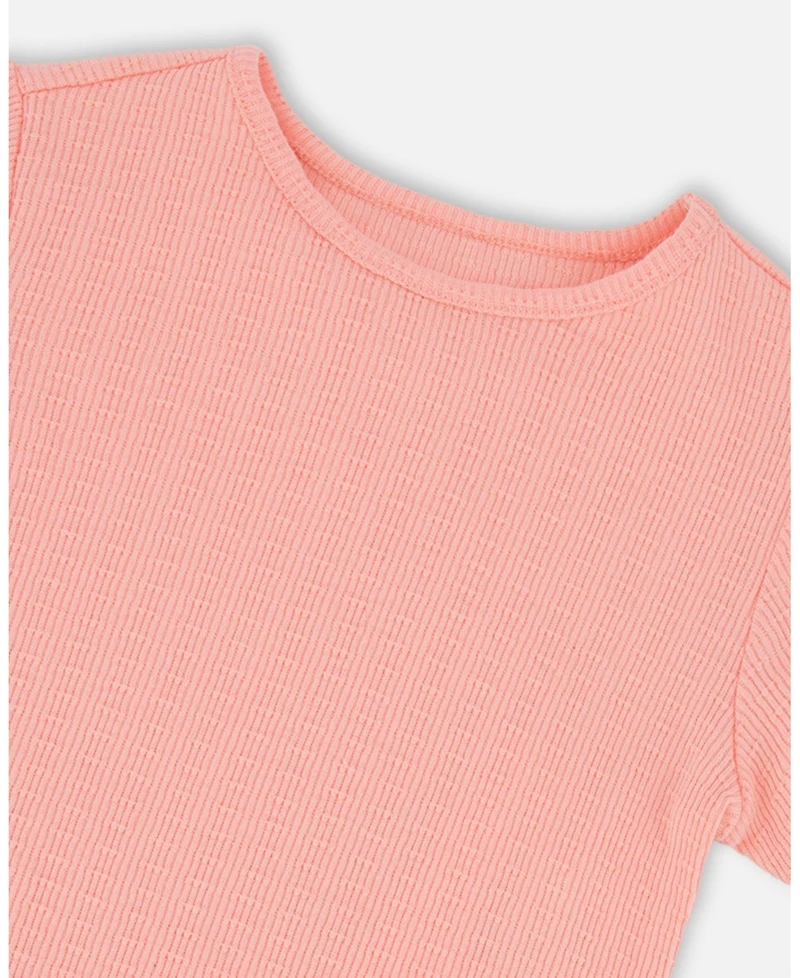 Deux par Toddler Girls Crinkle Jersey T Shirt