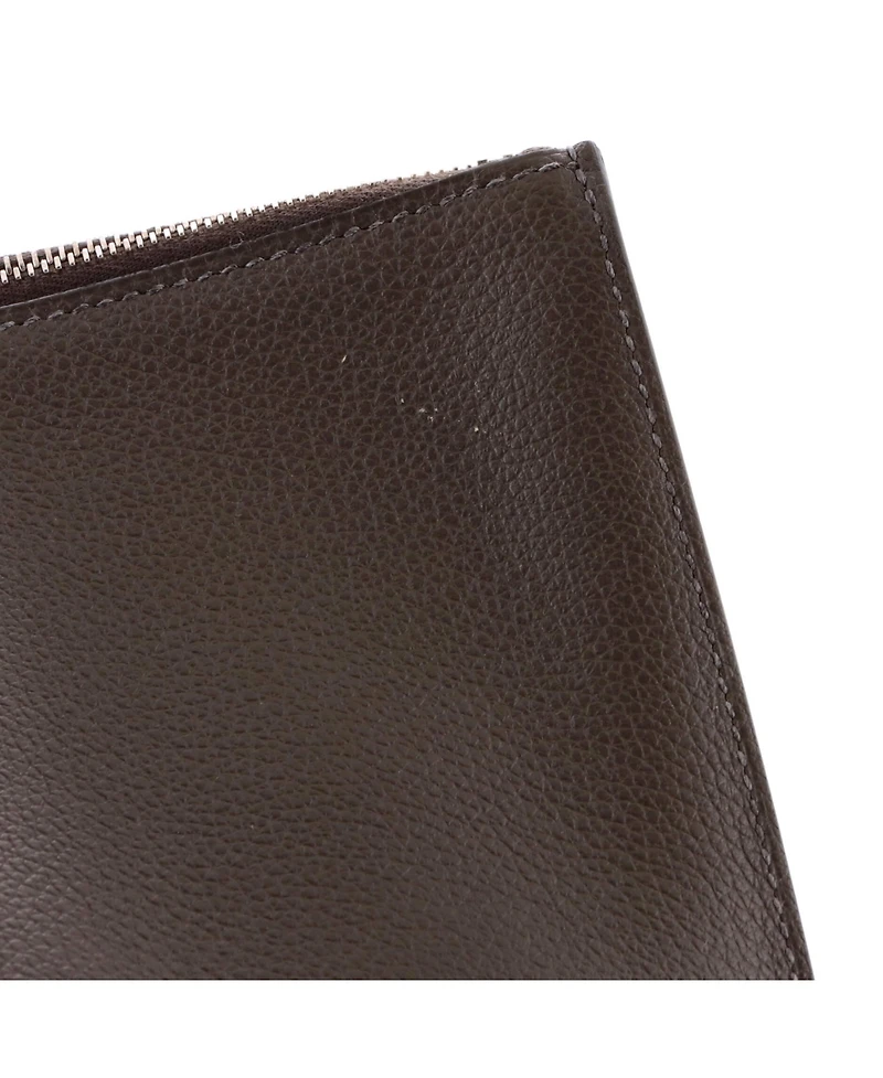 Pre-Owned HERMES Gm Zipengo Pouch Evercolor