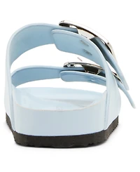 Madden Girl Bodie Buckle Footbed Slide Sandals