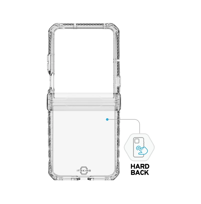 ITSkins Hybrid_R Clear Case for Motorola Razr