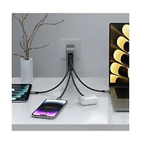Satechi 145W Usb C 4 Port Gan Travel Charger
