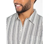 Liverpool Los Angeles Men's Short-Sleeve Button-Up Shirt