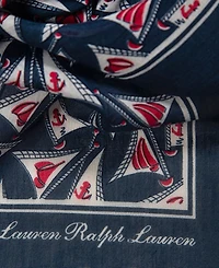 Lauren Ralph Lauren Sails Small Square Scarf
