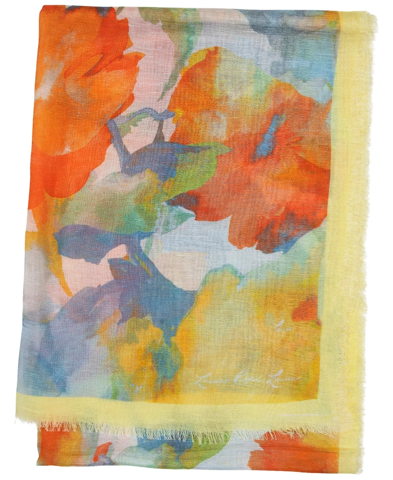Lauren Ralph Lauren Floral Wrap Scarf